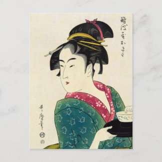 Carte Postale Naniwaya Okita Geisha