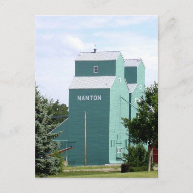 Carte Postale Nanton Grain Elevator Postcard (Devant)