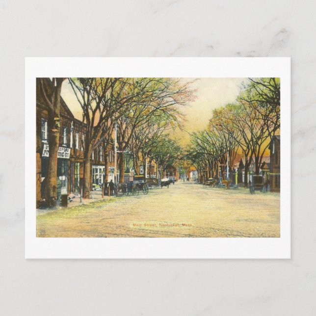 CARTE POSTALE NANTUCKET 1907 (Devant)