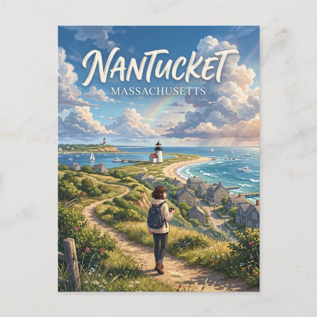 Carte Postale Nantucket États-Unis (Devant)