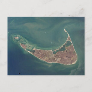 Carte Postale Nantucket Satellite Photographie