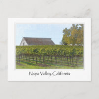 Napa Valley California Vineyard et Barn