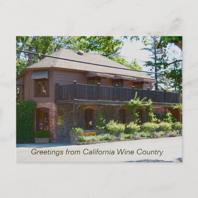 Carte Postale Napa Valley Wine Country - Yountville (Devant)