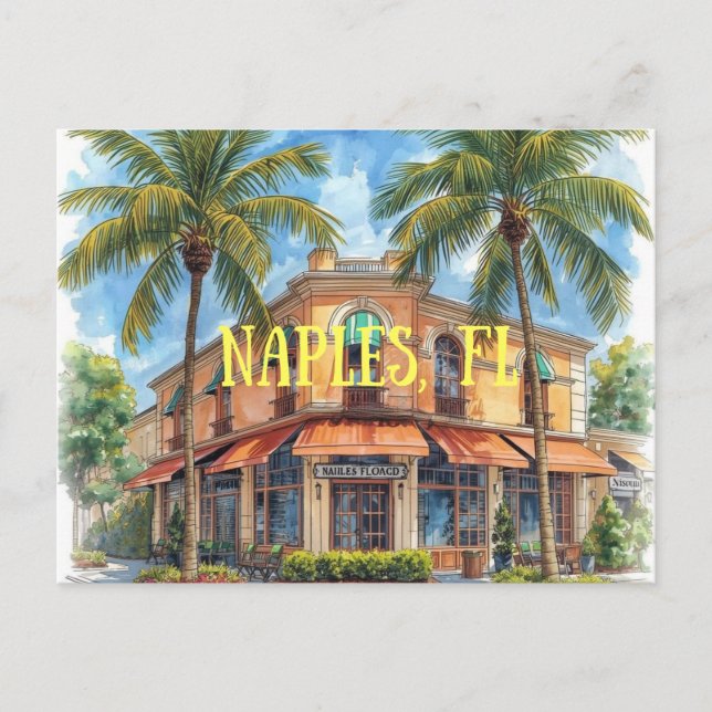 Carte Postale Naples florida dreaming (Devant)