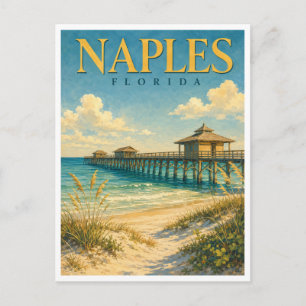 Carte Postale Naples Floride Naples Pier GeoSaga