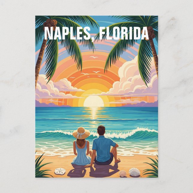 Carte Postale Naples Floride Travel (Devant)