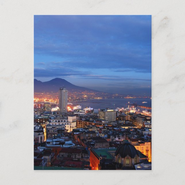 Carte Postale Naples Italie (Devant)