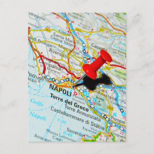 Carte Postale Naples (Naples), Italie