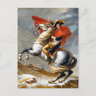Carte Postale Napoléon Bonaparte Peinture de Jacques-Louis David