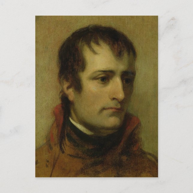 Carte Postale Napoléon Bonaparte Premier Consul, 1802 (Devant)