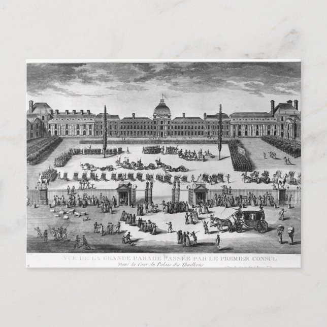 Carte Postale Napoléon Bonaparte Premier Consul, Révision des tr (Devant)