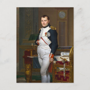 Carte Postale Napoléon dans son étude