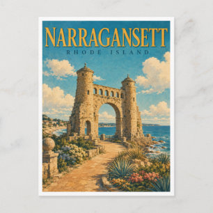 Carte Postale Narragansett Rhode Island Les Tours GeoSaga