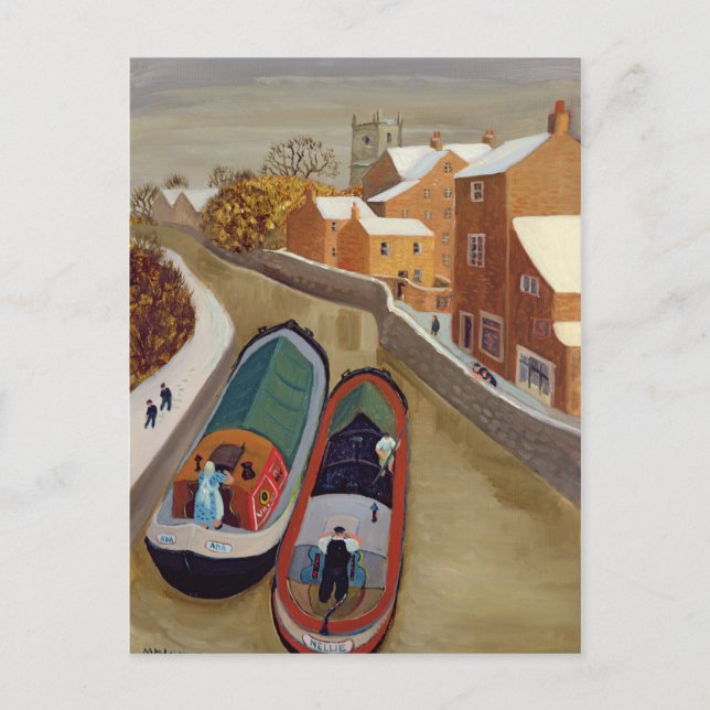 Carte Postale Narrow Boats (Devant)