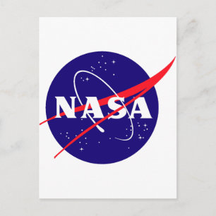 Carte Postale NASA Meatball Logo