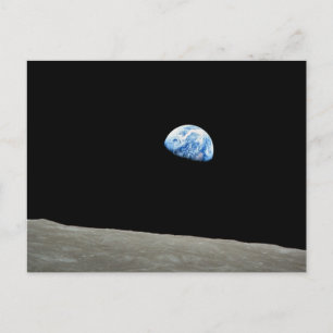Carte Postale NASA - Vue depuis Apollo8, Dec24, Earthrise