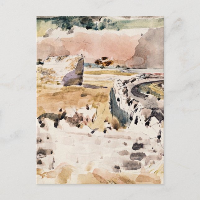 Carte Postale Nash - Paysage d'Oxfordshire (Devant)