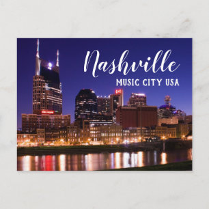 Carte Postale Nashville --- Music City USA