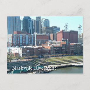 Carte Postale Nashville Riverfront - Nashville Riverfront