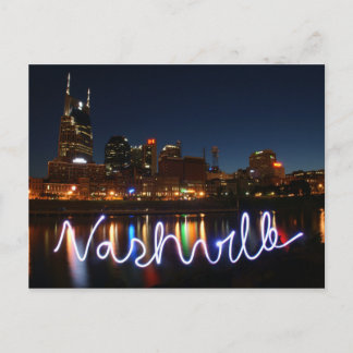 Carte postale Nashville Skyline