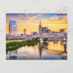 Carte Postale Nashville, Tennessee, États-Unis