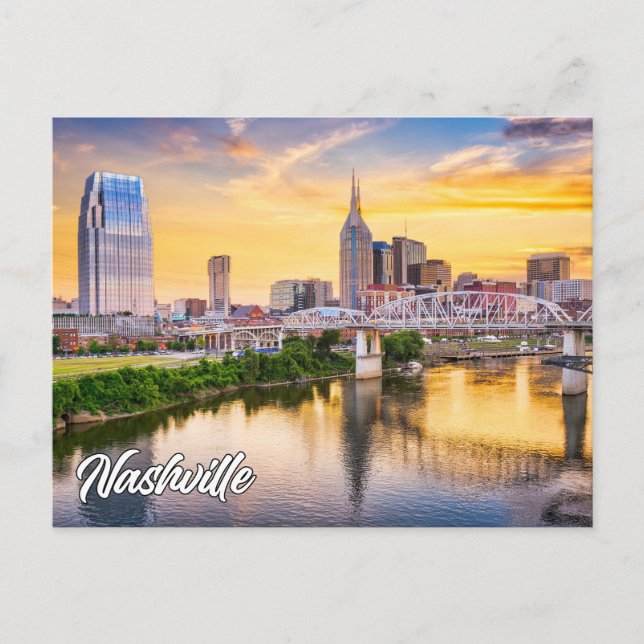 Carte Postale Nashville, Tennessee, États-Unis (Devant)