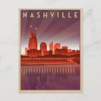 Nashville, TN - Skyline nocturne