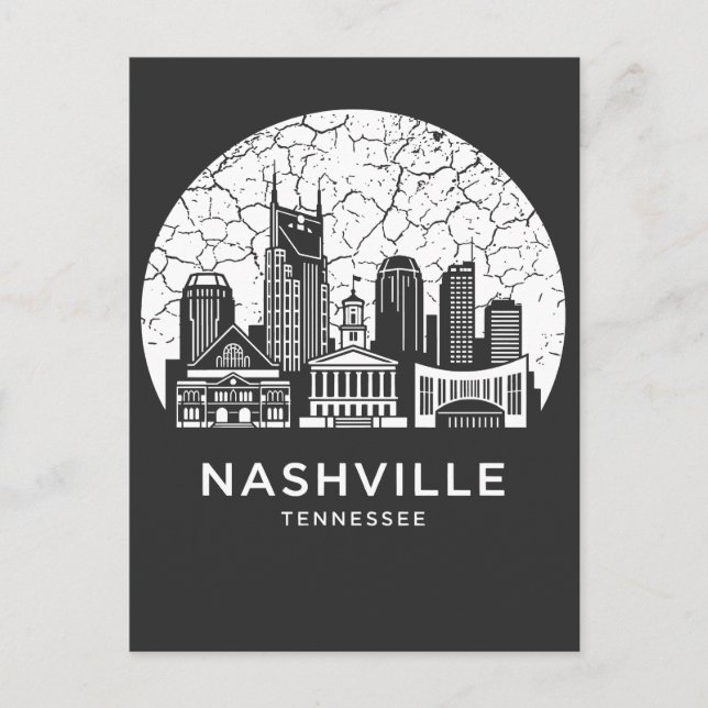 Carte Postale Nashville Ville Tennessee (Devant)