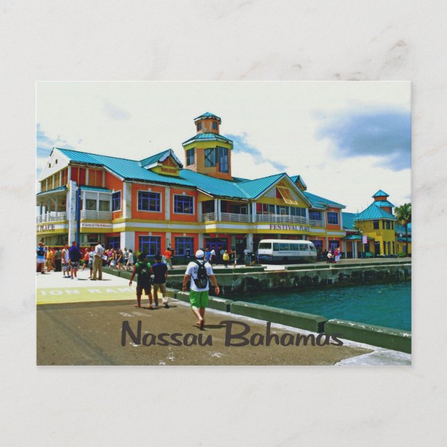 Carte Postale Nassau Bahamas (Devant)