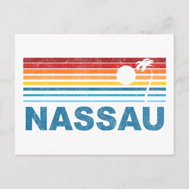 Carte Postale Nassau Bahamas (Devant)