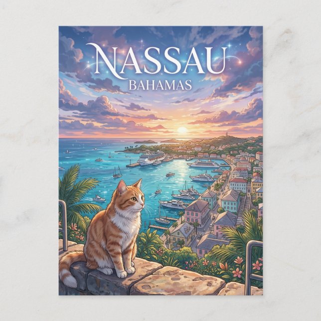 Carte Postale Nassau, Bahamas Bahamas (Devant)