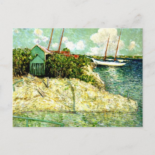 Carte Postale Nassau, Bahamas, tableau de J. Alden Weir (Devant)