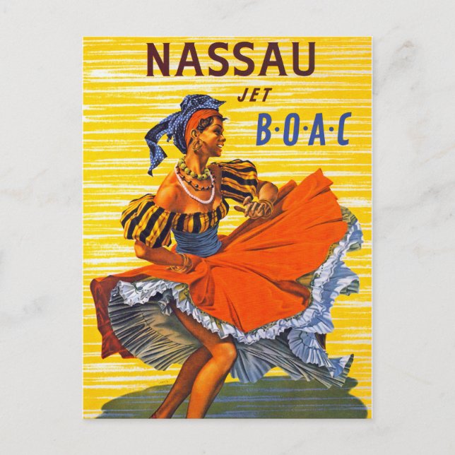 Carte Postale Nassau Jet (Devant)