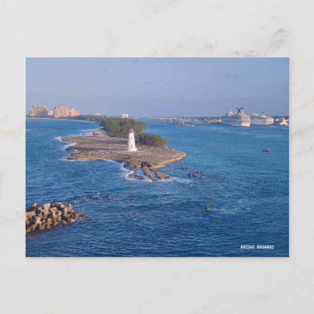 Carte Postale Nassau : Là où la mer rencontre le ciel (Devant)