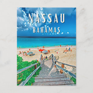Carte Postale Nassau : L'île paradisiaque des Bahamas