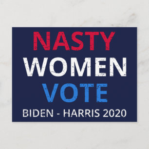 Carte Postale Nasty Women Vote I