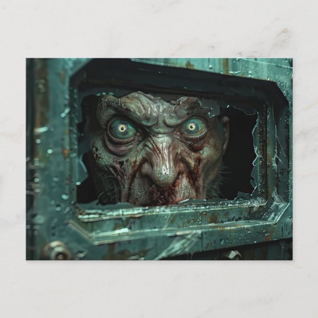 Carte Postale Nathaniel le zombie (Devant)