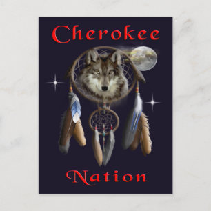 Carte Postale Nation cherokee