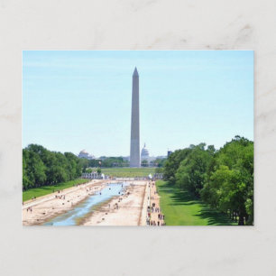 Carte Postale National Mall Washington DC — Monument Washington