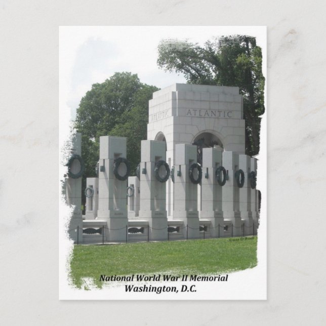 Carte Postale National World War II Memorial (Devant)