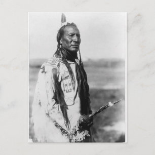Carte Postale Native American Indian Vintage Portrait