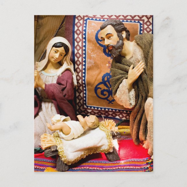Carte Postale Nativité (Devant)