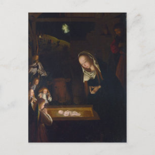 Carte Postale Nativité Geburt Christi par Geertgen tot Sint Jans