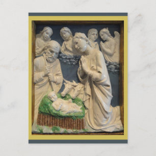 Carte Postale NATIVITÉ Luca Della Robbia