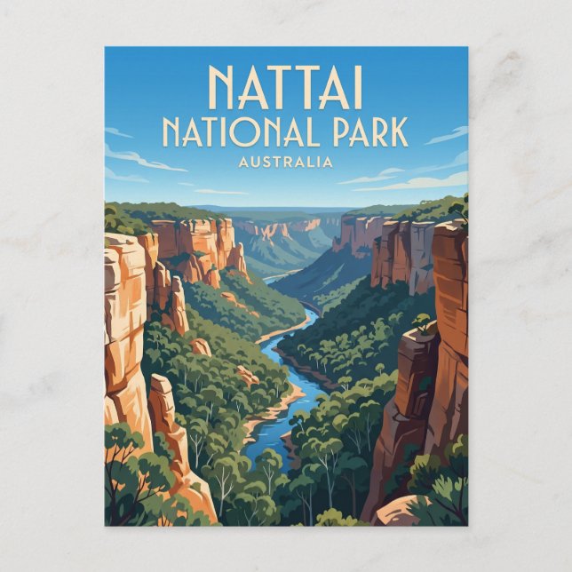 Carte Postale Nattai National Park Australie (Devant)
