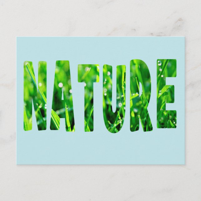 Carte Postale Nature (Devant)