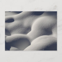 Nature Abstraite des monticules de neige mousseuse