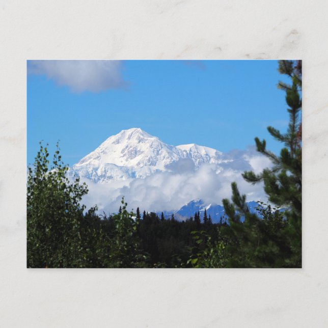 Carte Postale Nature Alaska Denali Paysage photo (Devant)