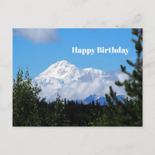 Carte Postale Nature Alaska Denali Paysage photo Anniversaire