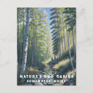 Carte Postale *~* Nature AP49 Forêt du Maine Vacances en cours d